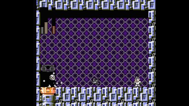 Dendy (Famicom,Nintendo,Nes) 8-bit MegaMan (RockMan) 4 part Dr.Wily stage 3