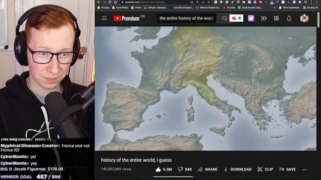 Patterrz Reacts to "history of the entire world, i guess" смотреть онлайн