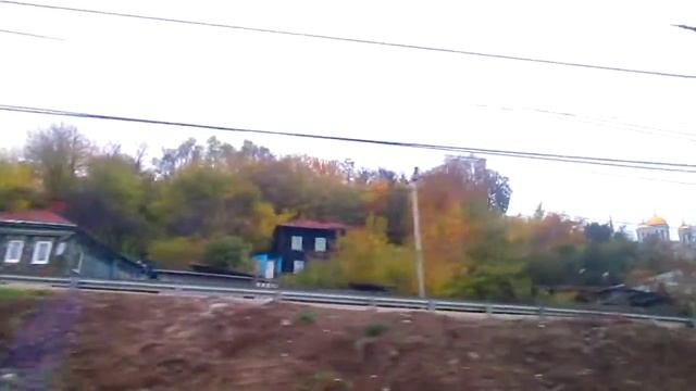 Поезд Ласточка Москва-Нижний Новгород 09.10.2014. Прибытие на станцию Владимир смотреть онлайн