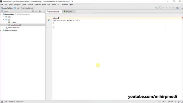 #342 Kotlin Tutorial | type annotation смотреть онлайн