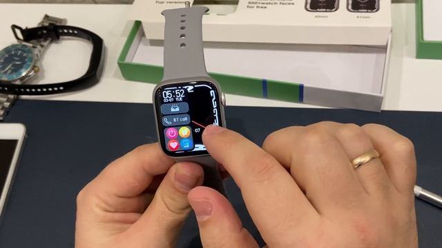 #4 Обзор на смарт часы - Smart Watch DT NO.1 Max Series 7 с OZON!!! смотреть онлайн