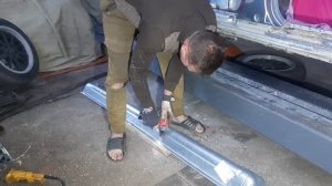 Замена порогов своими руками.