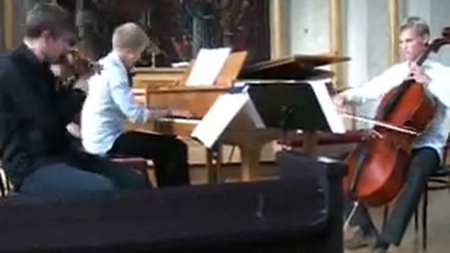 Beethoven Piano Trio in C minor - 1:st movement смотреть онлайн