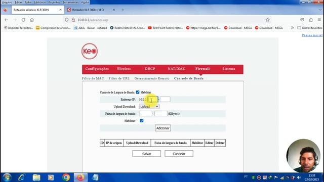Roteador KLR 300N Firmware Update |  Como Atualiza Roteadores Keo Link
