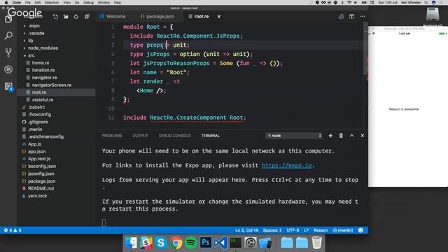 ReactJS with Reason ML by Ken Wheeler #mumtechup смотреть онлайн