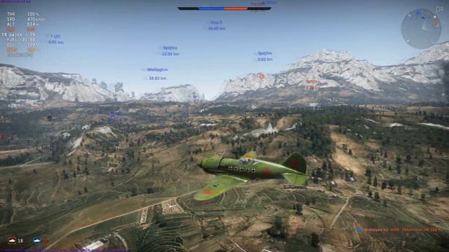War Thunder: I-185 (M-82) - The Perfect Prototype смотреть онлайн
