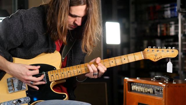Haar Telecaster Trad T Aged Butterscotch Blonde Blackguard | Demo by Paul Audia смотреть онлайн