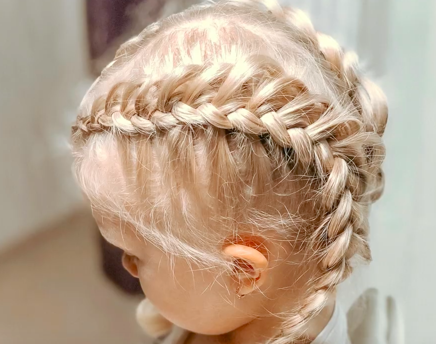 Прическа в школу Ажурная коса Прически для девочек смотреть онлайн