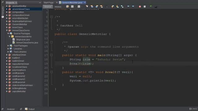 89) Generic Metotlar - Efsane Java Dersleri (Generics) смотреть онлайн