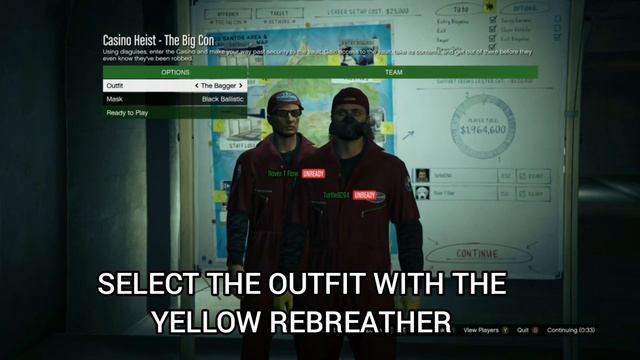 How to get the Bugstars Outfit w/ Duffle bag & Yellow Rebreather in GTAv Online * Clothing Glitch смотреть онлайн