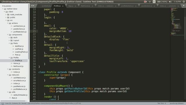 Fullstack Twitter Clone with Nodejs, Express, MongoDB, React - Part 20 смотреть онлайн