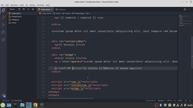Clase 006 - Directiva v-bind - Curso vue 3 смотреть онлайн
