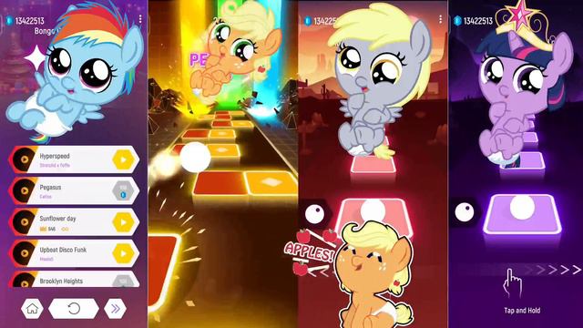 Baby Rainbowdash - Baby Apple Jak - Baby Rarity - Baby Twilight Sparkle Ios Android Gameplay