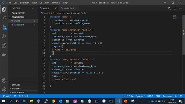 Terraform If else - conditional statements in terraform (Conditional Expressions) смотреть онлайн