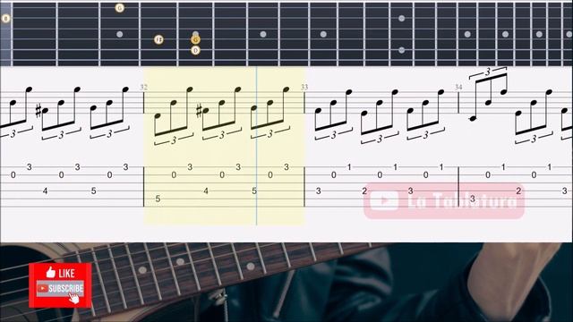 Malagueña - Guitar TAB смотреть онлайн