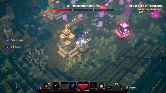 DÉBLOQUER LA 4ème RUNE SUR MINECRAFT DUNGEONS (Emplacement Marais bourbeux Tuto runes) смотреть онлайн