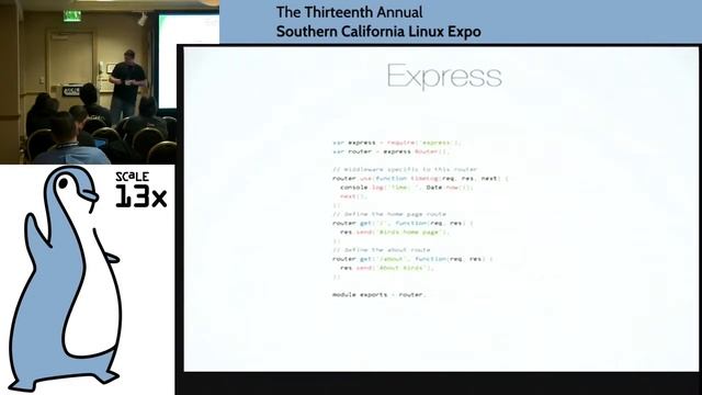 [SCaLE 13x] John O'Connor | MEAN Stack Development with Open Source Tools смотреть онлайн