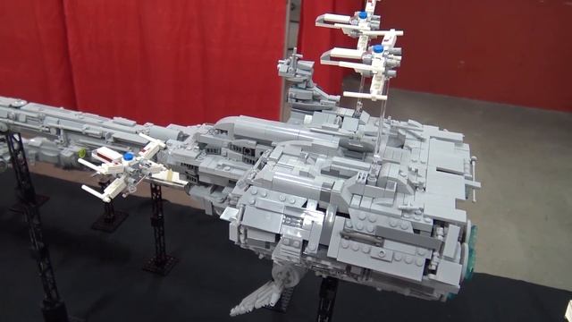 Giant LEGO Nebulon-B Frigate | Star Wars Spaceship смотреть онлайн
