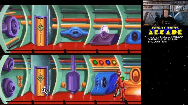 FINALE | Space Quest I #4 | Friday Night Arcade Plays! смотреть онлайн