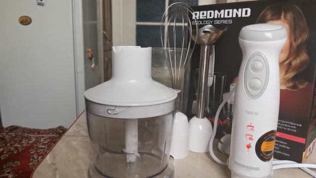 Блендер REDMOND RHB-2997 белый Видеоотзыв (обзор) Дмитрия