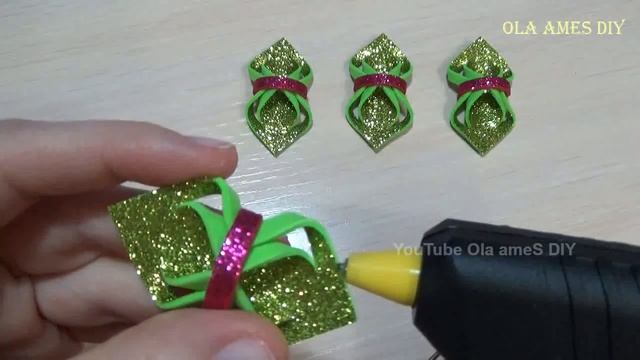 ⭐Взяла 4 Квадрата Фоамирана - Получилась Такая КРАСОТА ?НОВОГОДНИЕ ИГРУШКИ из Фома⭐ Foam Eva Craft смотреть онлайн