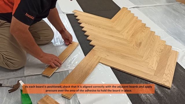 InstaFloor Herringbone Installation Video