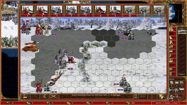HoMM 3 (VCMI): Mountain Dwarf presentation. смотреть онлайн