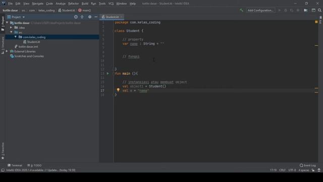 Belajar Kotlin OOP Bahasa Indonesia - 02 Class dan Object смотреть онлайн