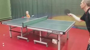 настольный теннис дети  4 года Table tennis kids. 4 years тренировка
