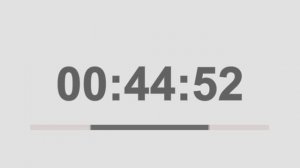 1,5 hour countdown timer / 90 minutes timer
