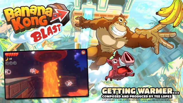 Banana Kong Blast Soundtrack - "Getting Warmer..." смотреть онлайн