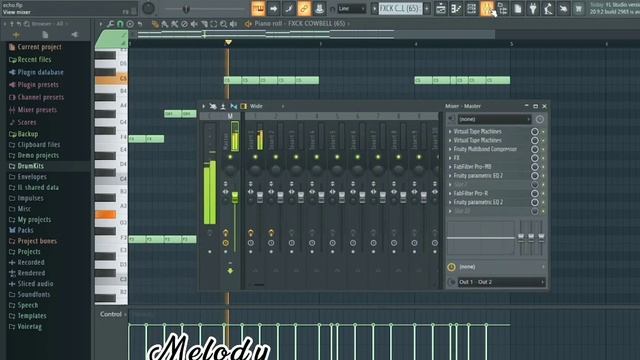Как сделать мелодию Echo - 5admin | how to make echo melody ? смотреть онлайн