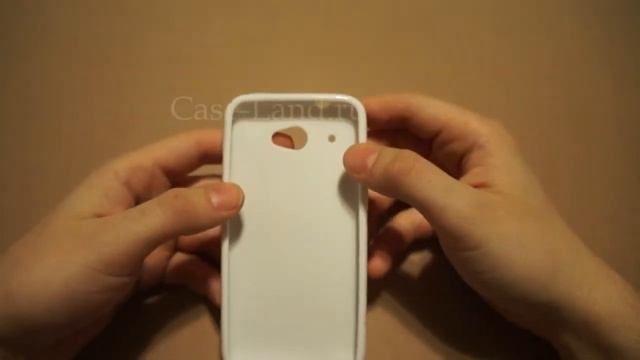 Белый силиконовый чехол для HTC Desire 601 смотреть онлайн