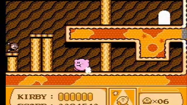Kirby's Adventure (NES) Playthrough / Walkthrough 100% Level 1 смотреть онлайн