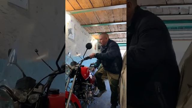 Мотоцикл Ява 350/640/143. г. Шахты. 21.03.2023. Сергей Кузин. смотреть онлайн