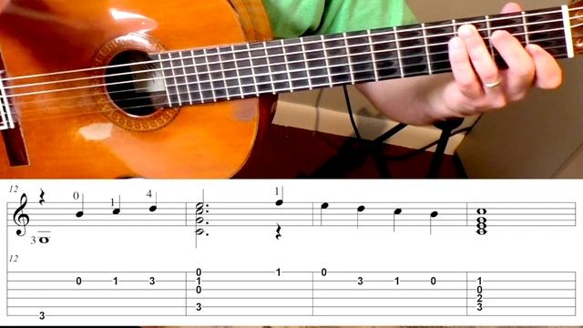 DANNY BOY - Easy Arrangement - Fingerstyle Guitar