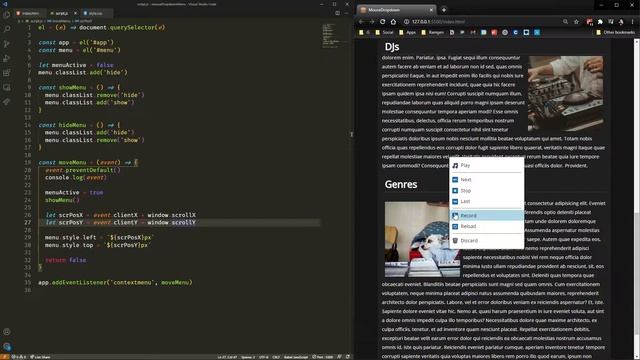 How to Make an Awesome Custom Right Click Menu смотреть онлайн