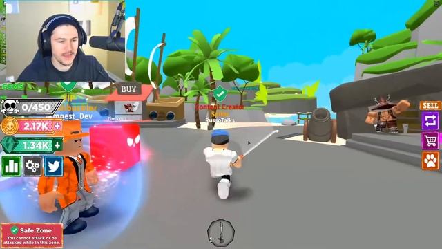 I Bought INFINITE JUMP GAMEPASS In Pirate Champions And THE OWNER JOINED MY GAME! (Roblox) смотреть онлайн