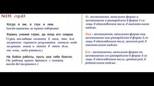 ГДЗ 4 класс, Русский язык, Упражнение. 133  Канакина В.П Горецкий В.Г Учебник, 2 часть