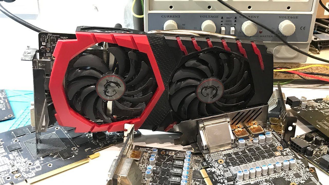 Ребол это просто! Ремонт не определяющейся Msi Rx 470