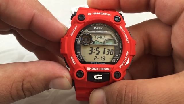 Casio GSHOCK G7900A-4 REVIEW | How To Set Time | LIGHT DISPLAY смотреть онлайн