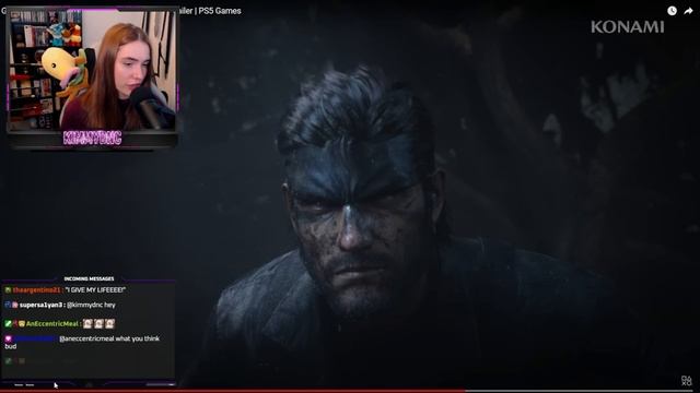 METAL GEAR SOLID 3 DELTA: SNAKE EATER - ANNOUCEMENT TRAILER REACTION смотреть онлайн