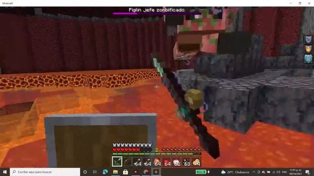 Minecraft Bosses : Piglin Chief ( Minecraft Upgrade )