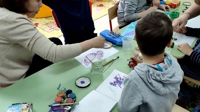 Мастер класс по рисованию "Сирень" смотреть онлайн