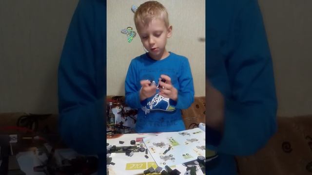сбор военной лего базы, собираем мотоцикл. смотреть онлайн