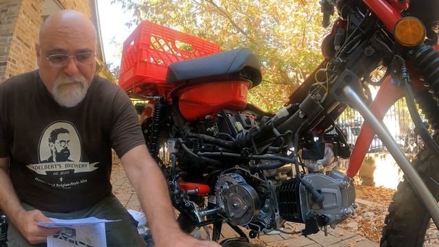 CT125 Hunter Cub Takegawa Manual Clutch Kit Install