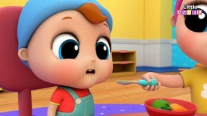 Buenos Modales al Comer | Canciones Infantiles | Little Angel Español