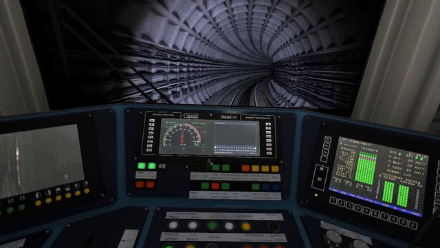 Учебная обкатка состава из вагонов 81-760 и 81-761. смотреть онлайн