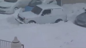 Нива по снегу!!!.wmv