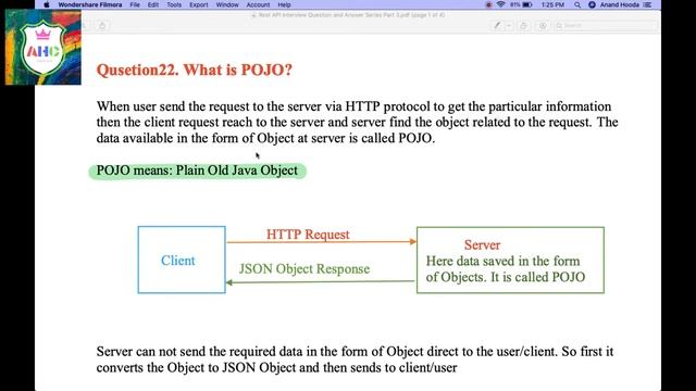 What is Pojo in Rest API смотреть онлайн